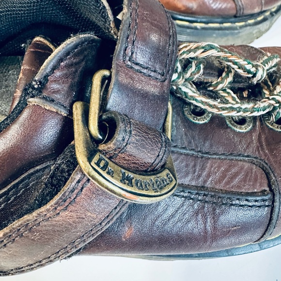 Dr Martens Vintage Monk Strap Platform Buckle Shoes - Made in England - Picture 4 of 9